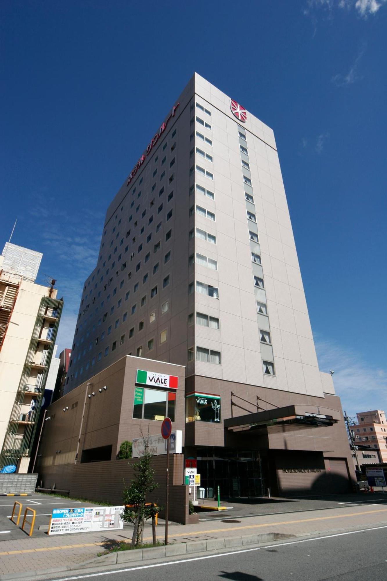 Hotel Sunroute Niigata Exterior foto